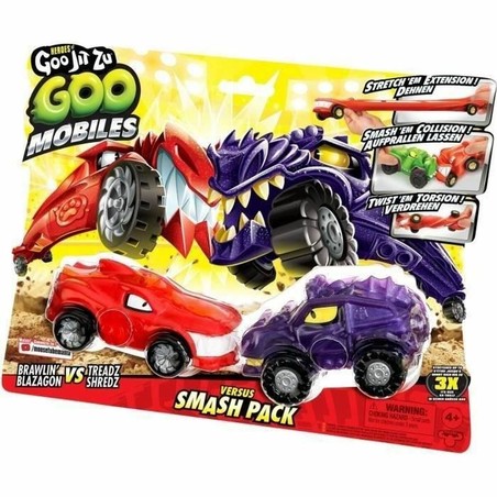 Set construcción educativo: Treads Shredz en acción, juguete para niños 4 años