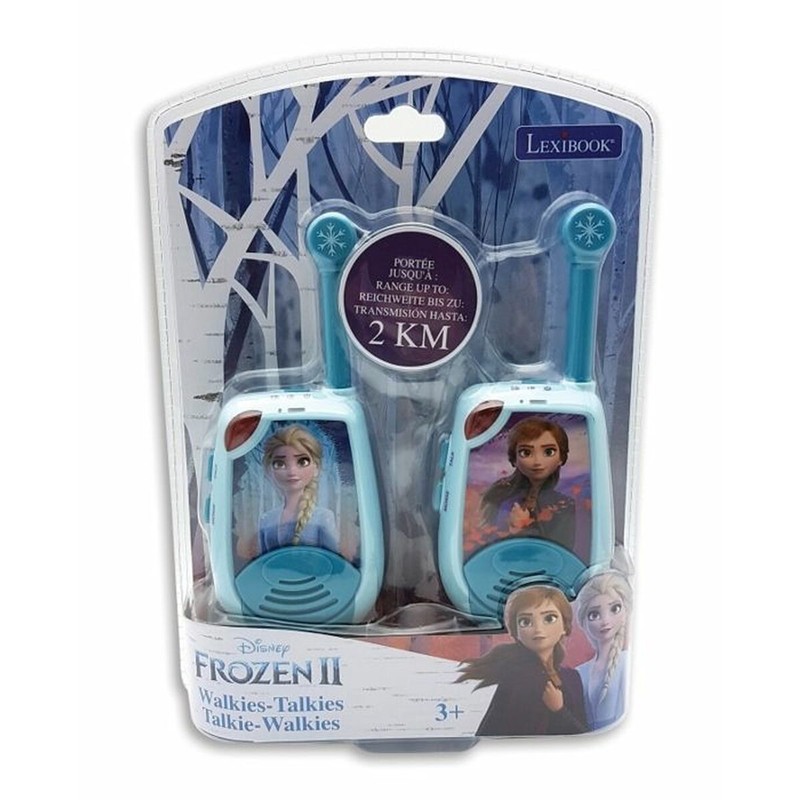 Set Walkie Talkie Frozen con clip para cinturón