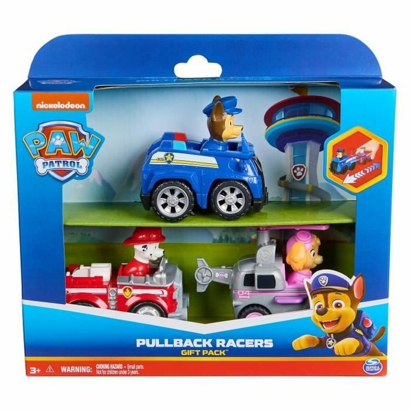 Bloques construcción infantiles vehículos retro Paw Patrol