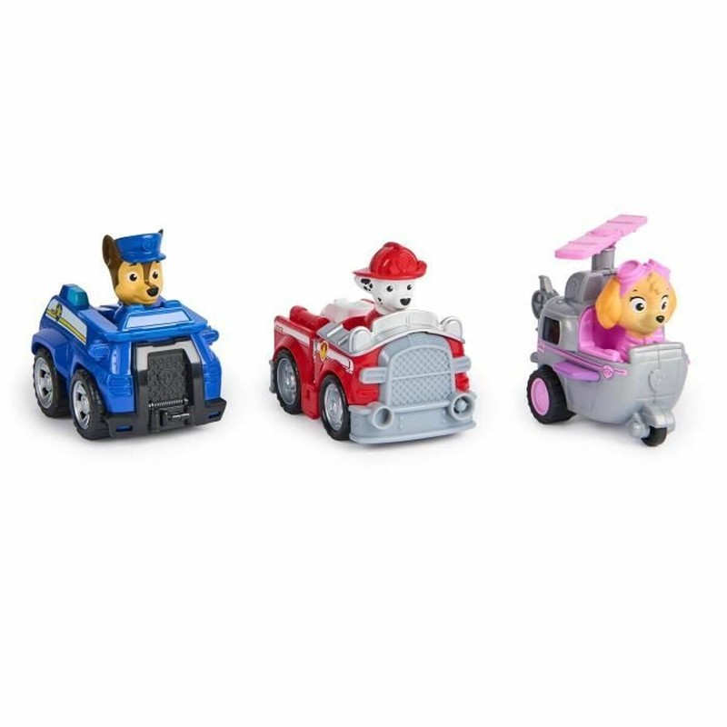 Juguete construcción motricidad fina coches Paw Patrol 3 años