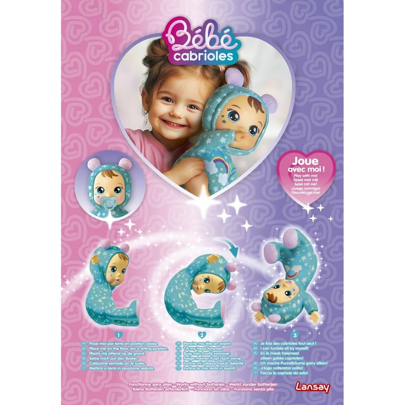 Muñeca suave infantil Lansay para abrazar