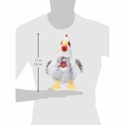 Juguetes construcción niños: Peluche Gallina Roja Gipsy Toys con sonido interactivo. 2