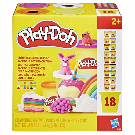 Plastilina colores variados para juego creativo niños
