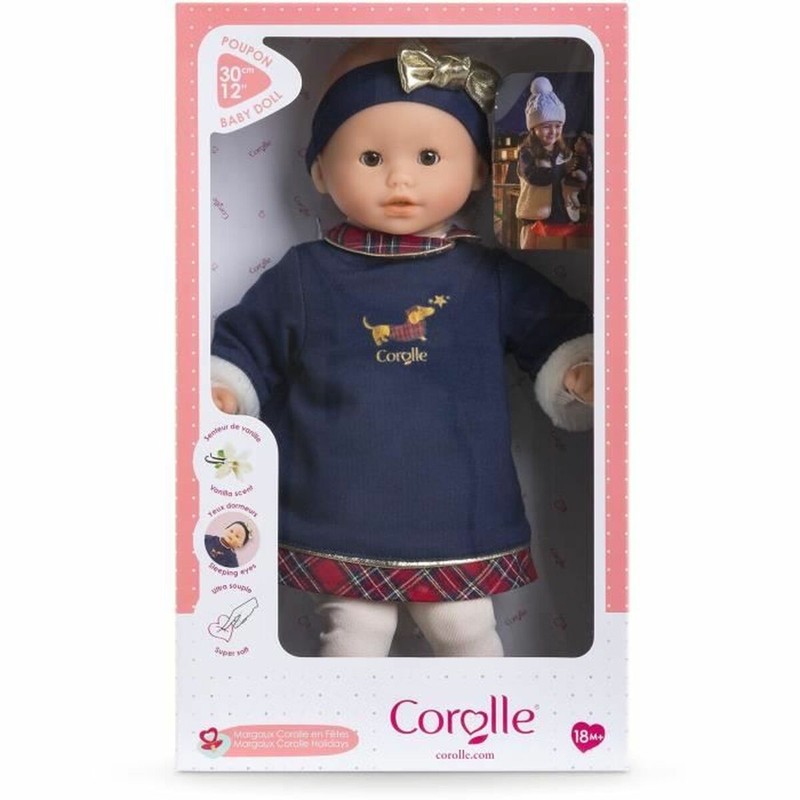 Muñeca blandita para dormir con ojos que se cierran