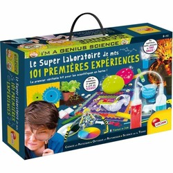 Juego de ciencia para niños Lisciani Giochi, laboratorio de experimentos completo