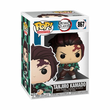 Muñeco Funko Pop Demon Slayer en su caja original