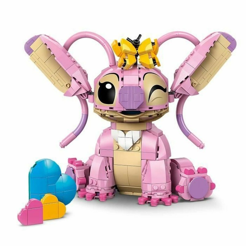 Juego construcción creativo LEGO Stitch rosa