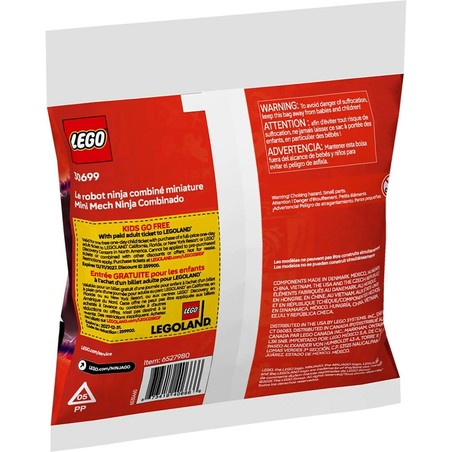 Detalle de piezas de juguete construcción motricidad fina Lego 30699