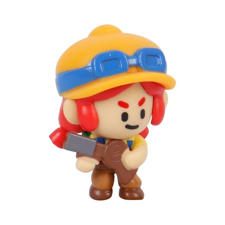Detalle de figura coleccionable, ideal para juego de construcción