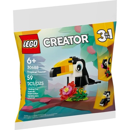 Juguetes construcción niños Lego 30688 para estimular la creatividad