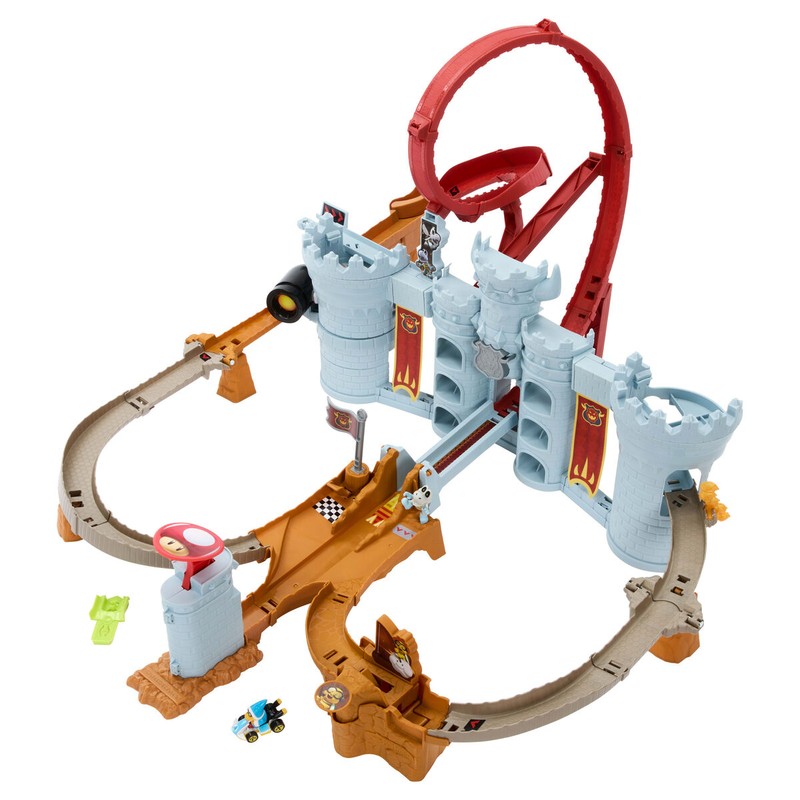 Tren Hot Wheels Multicolor: Set de Pistas para Niños 3 Años