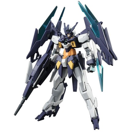 Figura coleccionable Bandai ensamblada, resultado final del set de construcción