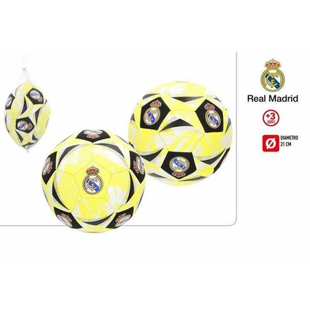 Balón de fútbol playa Real Madrid para diversión en el verano