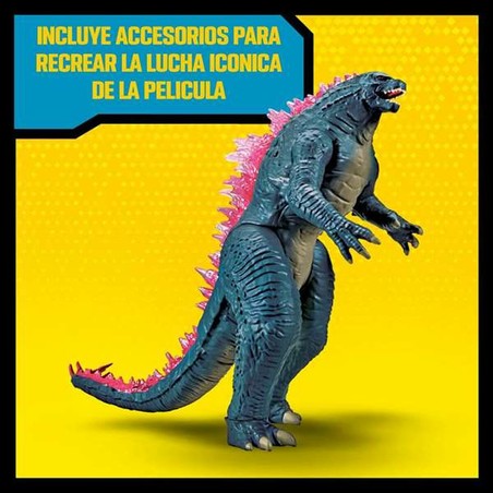 Escena de juego con Godzilla, compatible LEGO Duplo