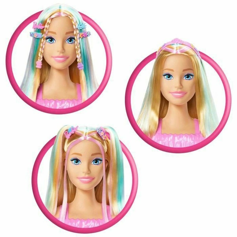 Muñeca Barbie multicolor: Inspiración para la construcción artística