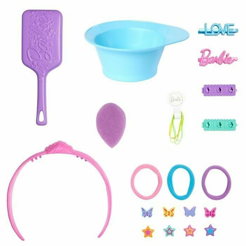 Experiencia de construcción lúdica con Muñeca Barbie y sus complementos