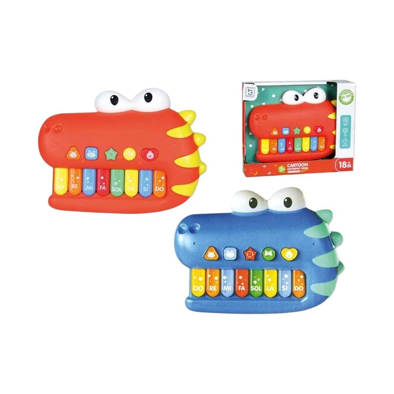 Juguetes construcción niños: piano musical infantil BigBuy Fun, ideal para aprender música