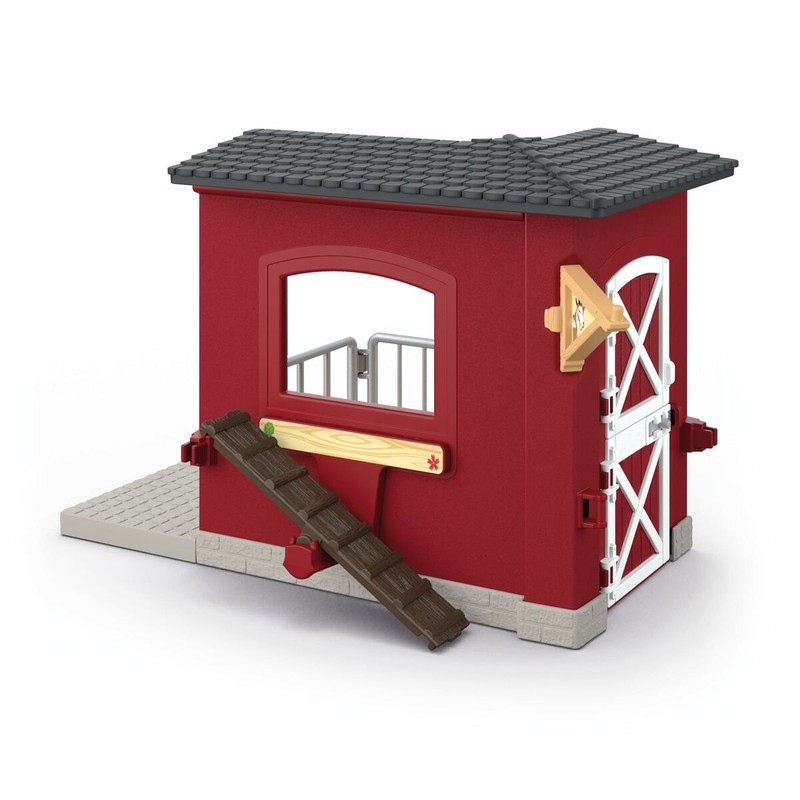Detalle cabra Schleich FARM WORLD de PVC