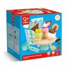 Juguetes construcción niños Hape - Set de bloques de madera ecológicos.