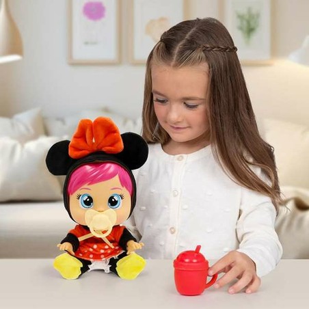 Regalo niña Minnie Mouse, vista trasera del muñeco