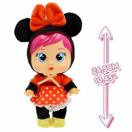Muñeco Bebé Minnie Mouse en posición sentada