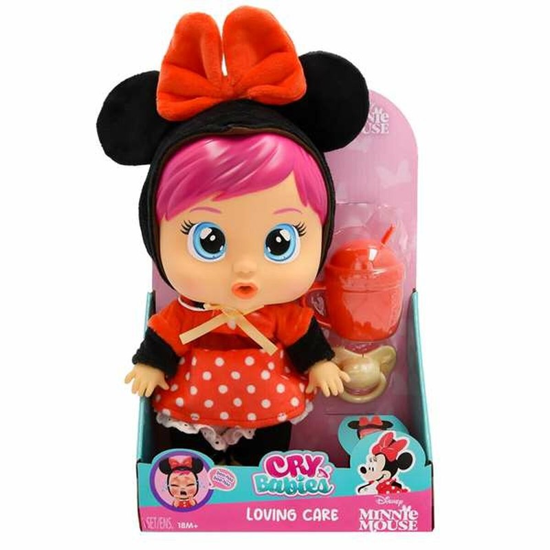 Minnie Mouse muñeca, vista lateral para jugar