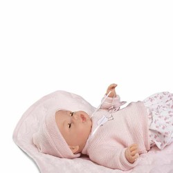 Muñeca Bebé Antonio Juan 37 cm, ideal para juguetes construcción niños creativos 2