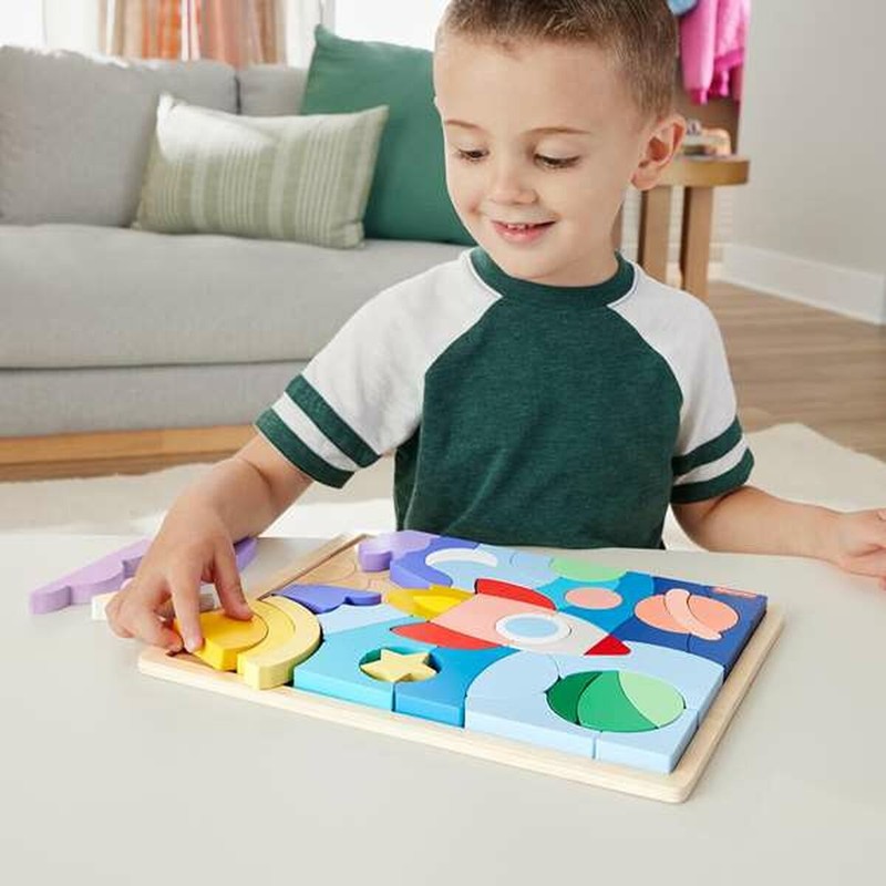 Puzzle Fisher-Price: Juego educativo para desarrollar la concentración infantil