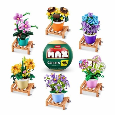 Kit construcción jardín Zuru Garden con todas sus 233 piezas