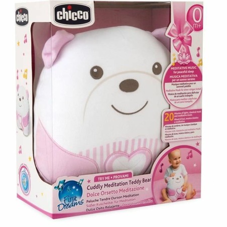 Peluche Chicco Rosa para juguete construcción motricidad fina