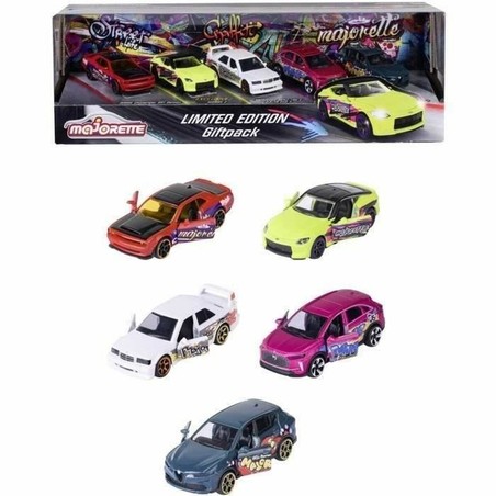 Vehículos Majorette metálicos SL 11, pack de 5 coches de juguete