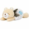 Peluche Bebé Chicco beige en primer plano, ideal para recién nacidos