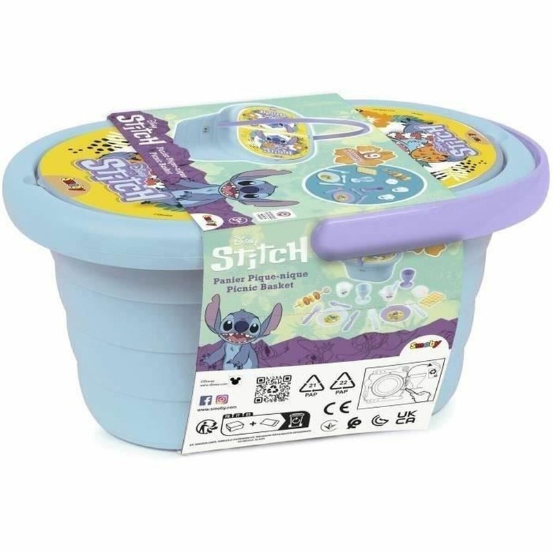 Bloques apilables bebé Smoby Stitch para desarrollo temprano