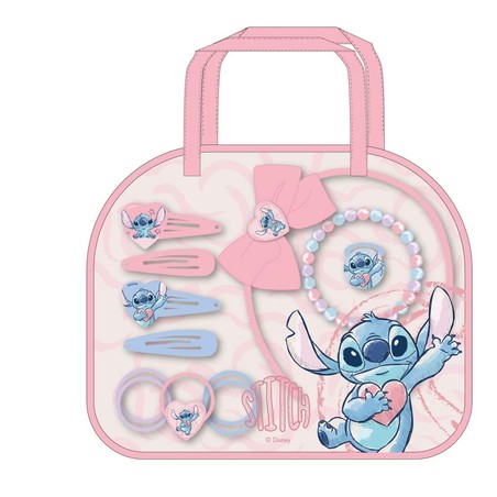 Juguete peluquería niños con bolsa de transporte Stitch