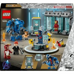 Juguetes Construcción Niños LEGO Iron Man 76315 - Laboratorio de Tony Stark 2