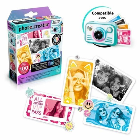 Recambio papel cámara instantánea Canal Toys Creator