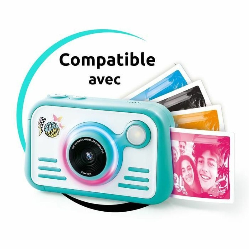 Papel fotográfico Canal Toys para impresiones instantáneas infantiles