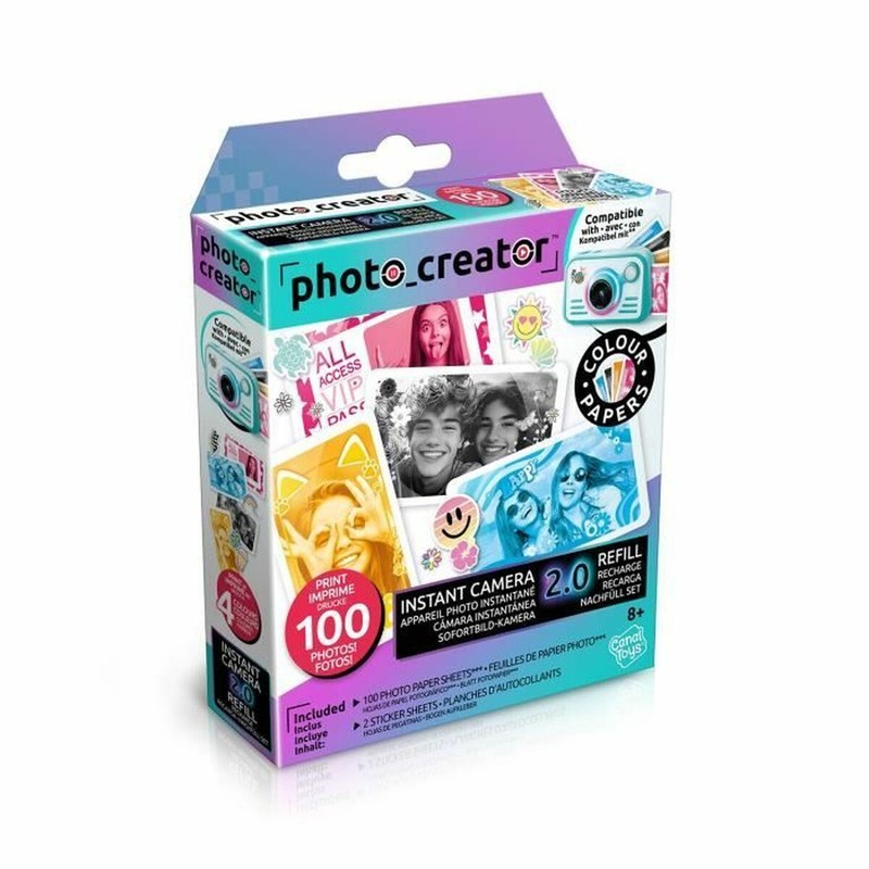 Papel instantáneo para niños: diversión fotográfica garantizada