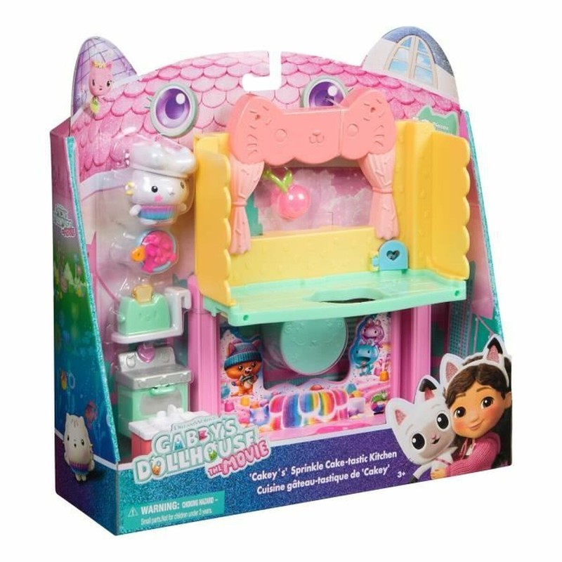 Juego cocina Gabby Casa Mágica con figura Pastelillo