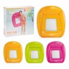 Flotador hinchable Intex Lounge transparente multicolor para adultos