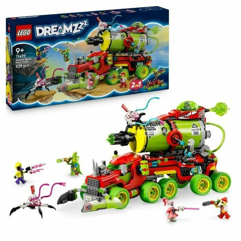 Juguetes Construcción Niños LEGO Dreamzzz Camión de Pintura de Mateo - Compra online en MegaJuguetes