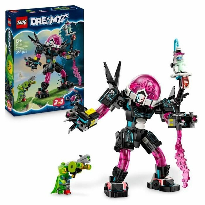 Set de construcción LEGO Dreamzzz Mateo vs Robot Cibercerebro