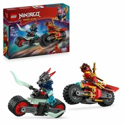 Juguetes construcción niños LEGO Ninjago Kai carrera motos