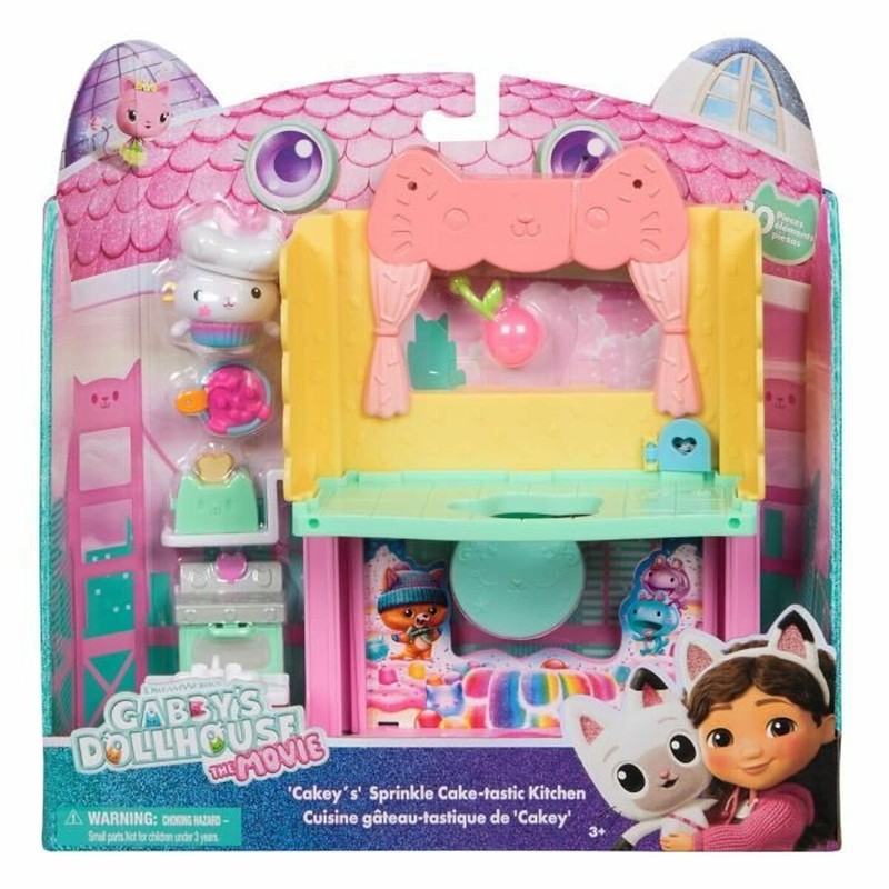 Playset interactivo niños 3 años Gabby's Dollhouse