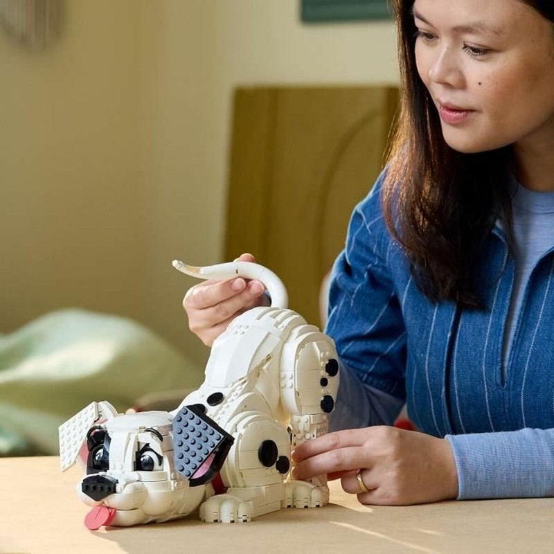Bloques construcción infantiles LEGO Dálmata montaje
