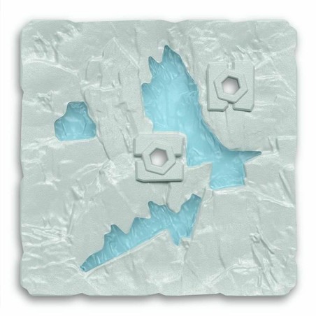 Set construcción educativo - Bestia de Hielo en acción