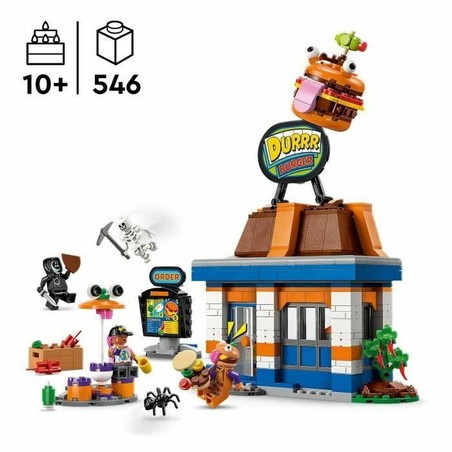 Detalle de piezas de ensamblaje creativo LEGO Fortnite