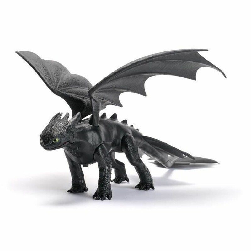 Figura Acción Dragón Chimuelo Spin Master volando