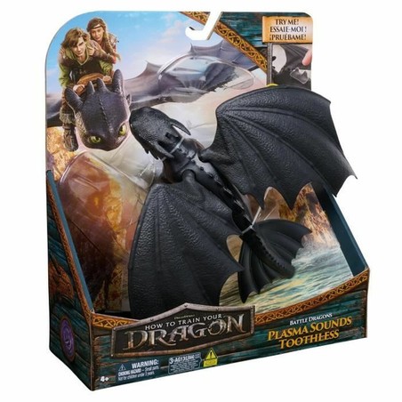 Juguete Dragón Sonidos Chimuelo alas articuladas