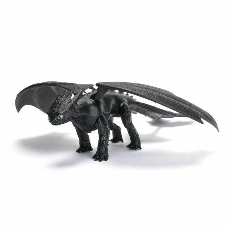 Figura de acción dragón Chimuelo con empaque